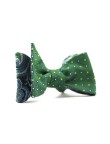 Green Double-Sided Reversible Men's Bow Tie