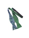 Green Double-Sided Reversible Men's Bow Tie