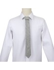 Luxe Skinny Tweed Herringbone Tie
