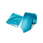 Fashionable men's colorful tie suit