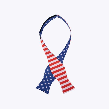 Independence Day American Flag Men's Tie