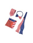 Independence Day American Flag Men's Tie