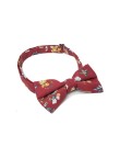 High Quality Red Floral Vintage Men's Tie