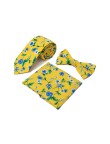 Men's Organic Cotton Print Skinny Tie