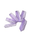Embroidered jacquard panel designer tie