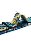 Ocean blue Great Barrier Reef style digital print tie