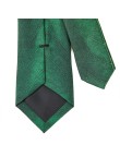 Men's Silk Emerald Leaf Pattern Tie