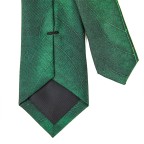 Men's Silk Emerald Leaf Pattern Tie
