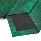 Men's Silk Emerald Leaf Pattern Tie