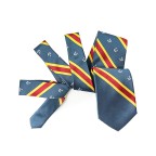 Men's Blue Yacht Jacquard Tie