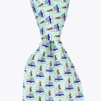 Silk Printed Nautical Sailing Tie