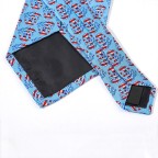 American blue flag patriotic palm tree print tie